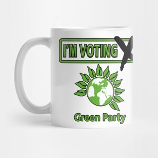 I'm Voting Green Party Mug